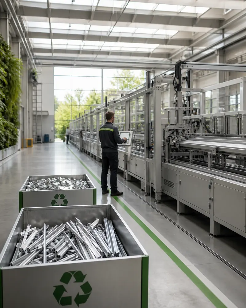 Aluminium production line